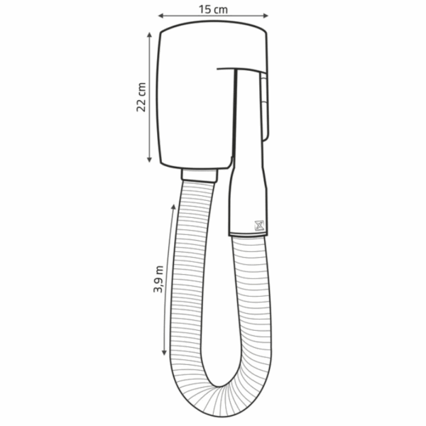 Wally Flex wymiary Wally Flex 3,9 m