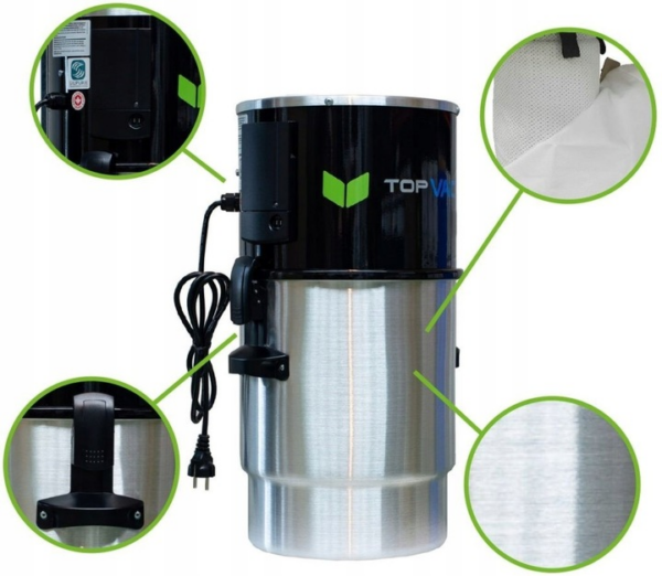 Odkurzacz Centralny TopVac Chinook