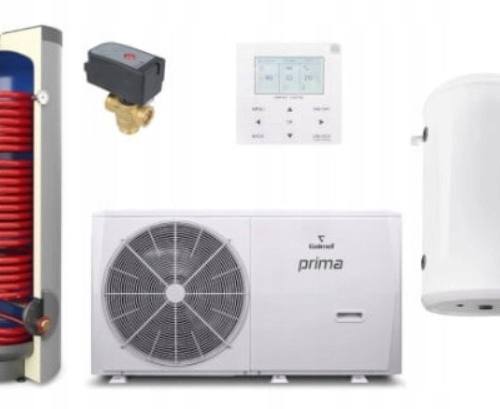 Pompa ciepła Galmet Prima 8 kW ZESTAW 4 w 1
