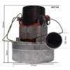 Silnik Domel MOT105 1350W do odkurzaczy Husky