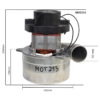 Silnik Domel MOT213 1750W do odkurzaczy Husky