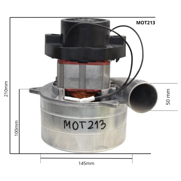 Silnik Domel MOT213 1750W do odkurzaczy Husky