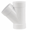 Trójnik 45° PVC