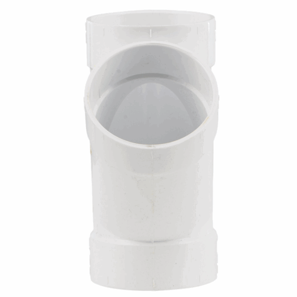 Trójnik 45° PVC