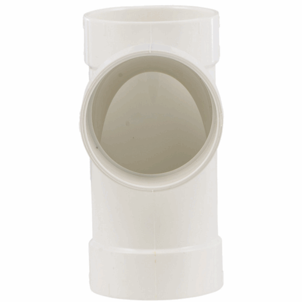 Trójnik 90° PVC
