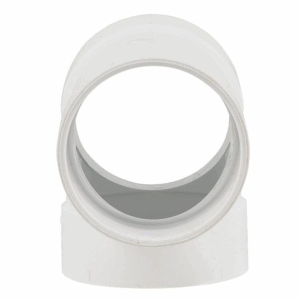 Trójnik 90° typ T PVC
