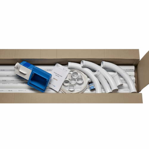 Zestaw instalacyjny Hide a Hose PVC rury + kształtki
