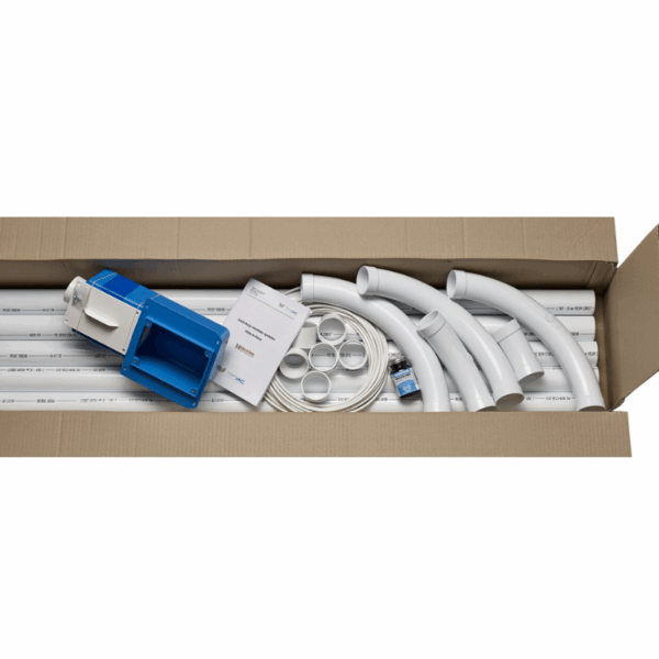 Zestaw instalacyjny Hide a Hose PVC rury + kształtki